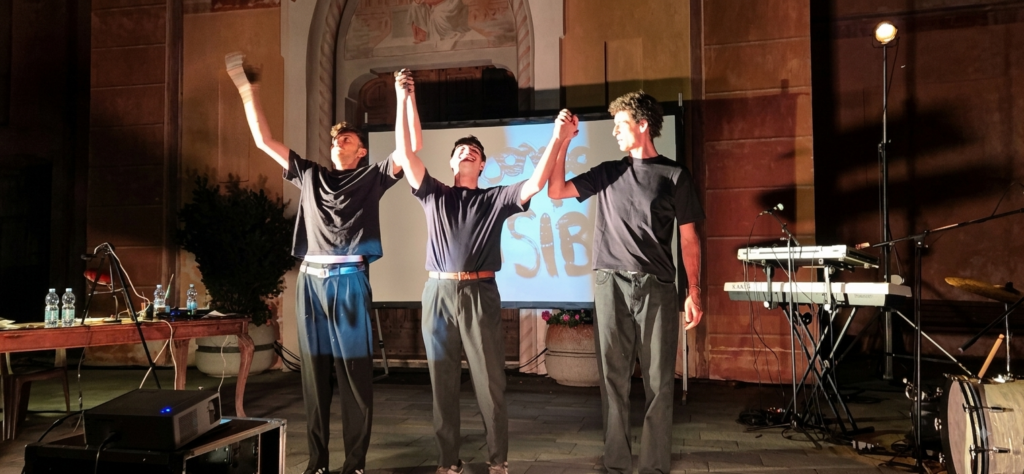 Concerto disegnato Io sono invisibile del Complesso Polar a Torgnon
